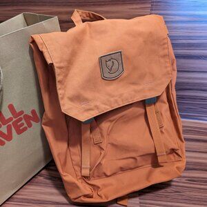 Brand new Fjallraven Foldsack No. 1 backpack Terracotta 16L